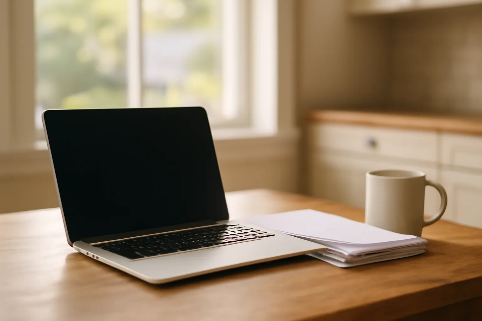 Treasurer preparing nonprofit 990 tax return online at home
