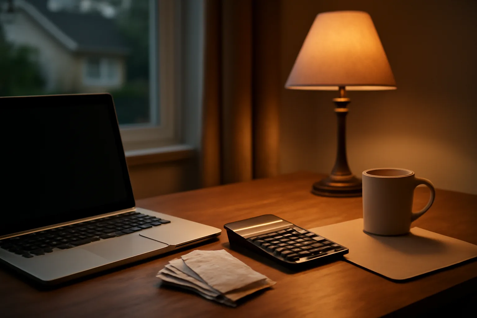 volunteer treasurer at a home desk preparing to file form 990-n online